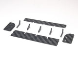 PN Racing Mini-Z Carbon Fiber Rear Wing Kit + Support Post 600630C