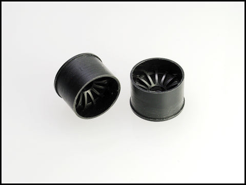 PN Racing Mini-Z 2WD Machine Cut 16 Spoke Black Wheel (Narrow/ Wide, Offset 0-14)