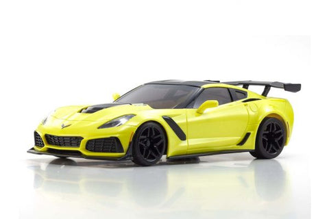 KYOSHO CHEVROLET CORVETTE ZR1 YELLOW MZP240Y