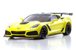 KYOSHO MR-03 RWD Corvette ZR1 Yellow w/LED 32334Y