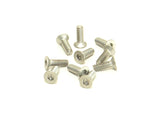 PN Racing M2 Countersink Titanium Screw (10pcs) (Various Lengths & Types)