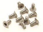 PN Racing M2 Countersink Titanium Screw (10pcs) (Various Lengths & Types)