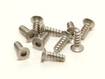 PN Racing M2 Countersink Titanium Screw (10pcs) (Various Lengths & Types)