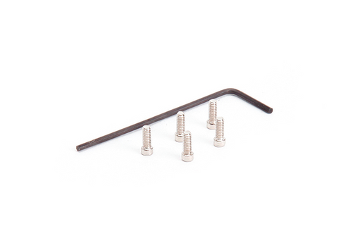 HIRO SEIKO M2x5 Cap Screw Set (5 pcs)  [Silver] 69089