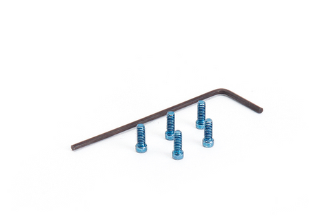 HIRO SEIKO M2x5 Cap Screw Set (5 pcs)  [Blue] 69205