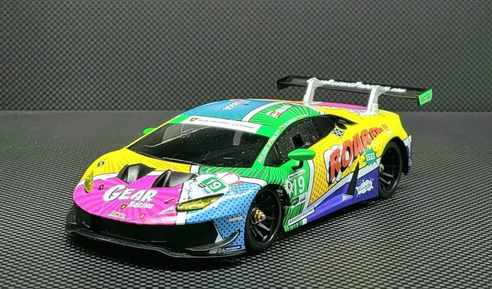GL Racing ミニッツ 互換 ボディ ランボルギーニ ウラカン ゴールド