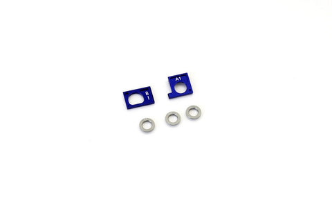 KYOSHO AWD Aluminum Motor Holder Set (A1, B1) - MDW026-01